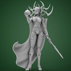 Hela 3D Printing Miniature | Assembly