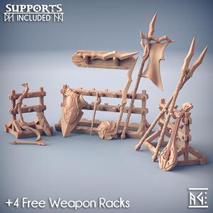 Weapons for Loot & Racks: Sylvan Knight
