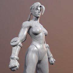 Cammy 3D Printing Miniature | Assembly