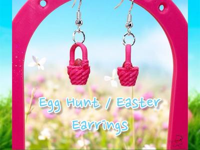 Egg Hunt Earrings / Easter Earrings