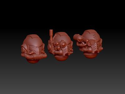 Space Specialists` Helmets