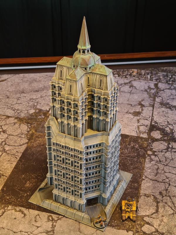 Vase Mode tower Building for EPIC  LIMP 8mm Wargaming