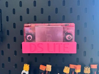 Nintendo DS Lite Ikea Skadis wall mount