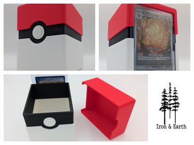 Pokemon TCG Deck Box for 3×4 Toploaders – 60 Card