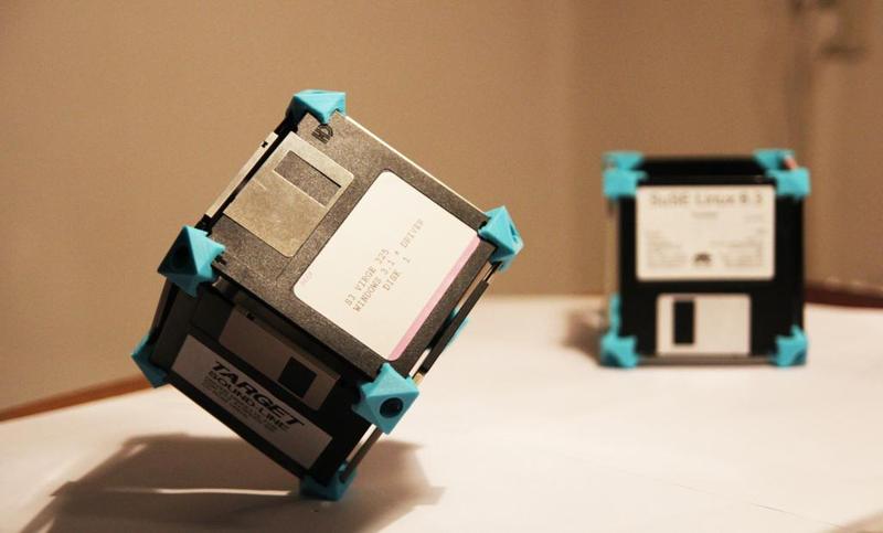 Floppy disk construction kit