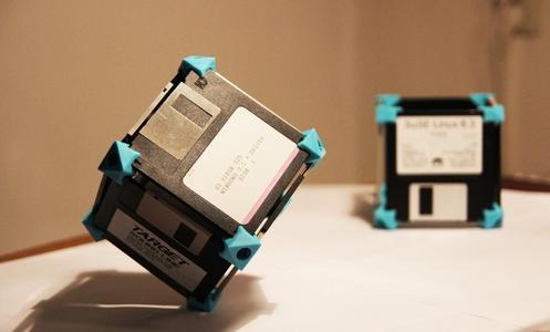 Floppy disk construction kit
