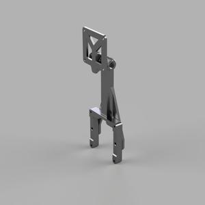 second monitor extension arm vesa75x75