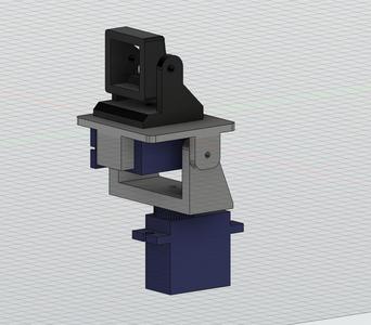 Gimbal vertical/horizontal SG90 – Walksnail CAM