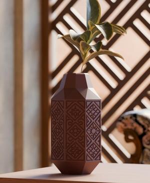 Sahara Vase – Moroccan Decor with Intricate Patterns