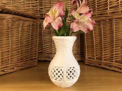 Celtic Knot Flower Vase