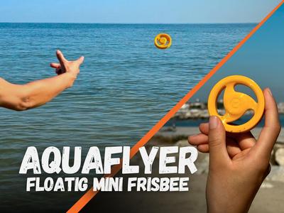 AquaFlyer: The Ultimate Floating Mini Frisbee