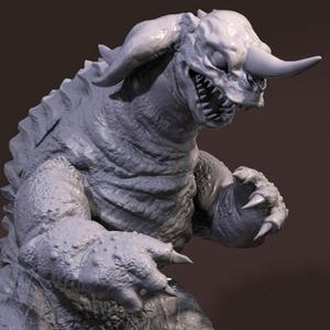 Baragon 3D Printing Figurine | Assembly