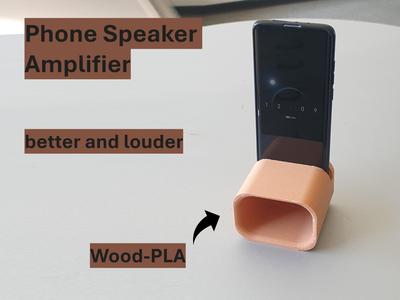 Phone Speaker Amplifier