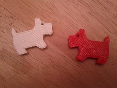 Max the Dog (Small Fridge Magnet)