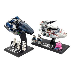 Display Stand for LEGO Star Wars 40755 Imperial Dropship vs. Rebel Scout Speeder