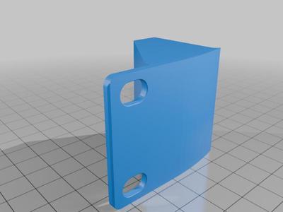 10″ Rack Wall Mount Power Strip Bracket