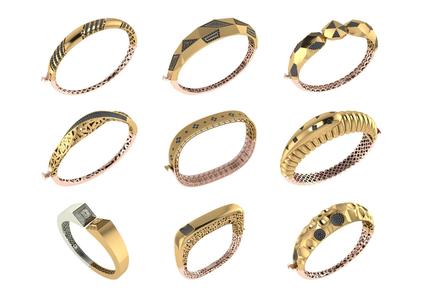 650  Women Bracelet Bangle bulk  collection 3DM
