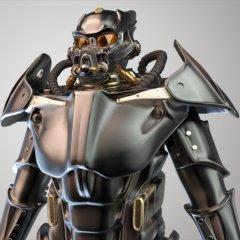 Enclave Power Armor 3D Miniature | Static