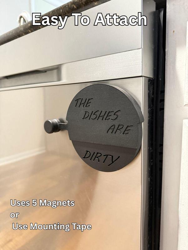 Dishwasher Dial (Clean/Dirty) Magnetic