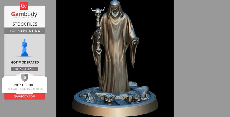 Dark Lord Figure STL File