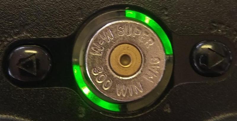 X-box 360 bullet home button