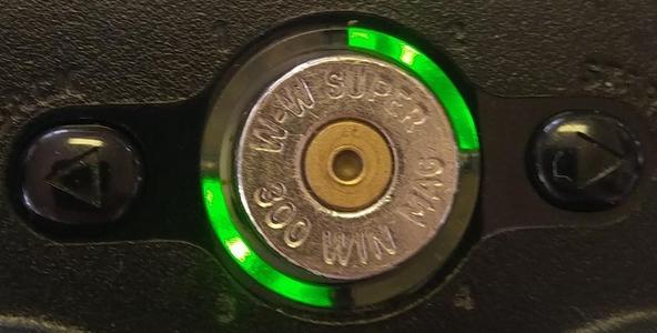 X-box 360 bullet home button