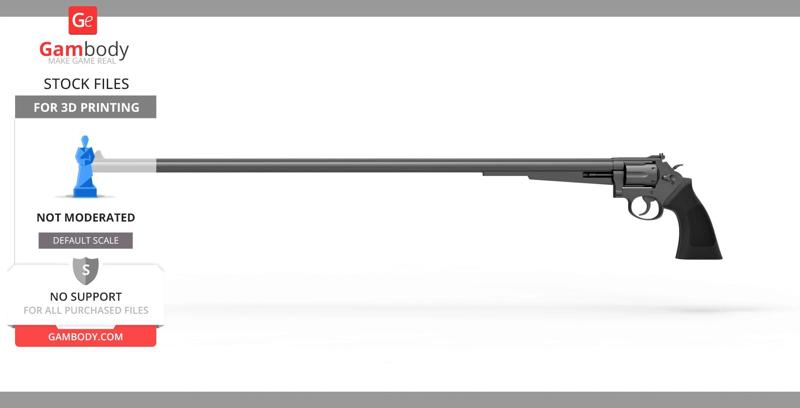 Long Barrel Revolver of Joker – Batman 1989
