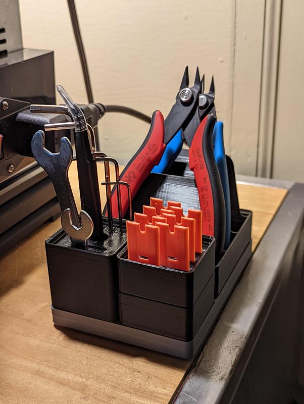 Gridfinity 1x1x6 Ender 3 Tool Holder
