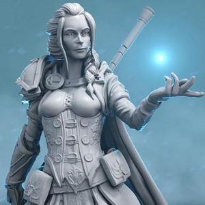Jaina 3D Printing Figurine | Assembly