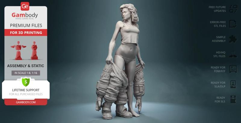 Ripley Underwear STL files for 3D Printing | Assembly Model