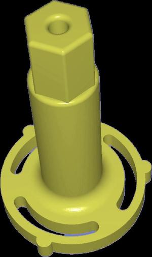 Wheel shaft spare part for RC Stunt Racer Gear2Play Action