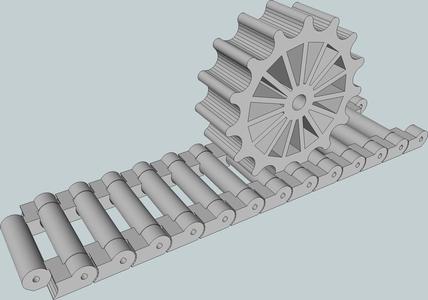 Continuous Tank Treads