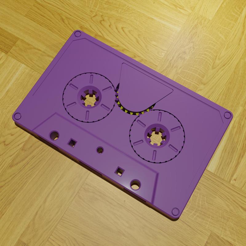 Cassette Tape – Fidget / Print in Place