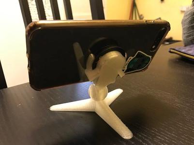 Popsocket phone tripod