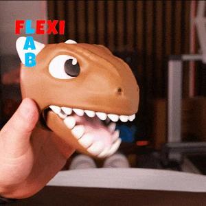 Dino Carnotaurus hand puppet dinosaur – Flexi LAB