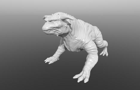 Ghostbusters Terror Dog Re-Sculpted