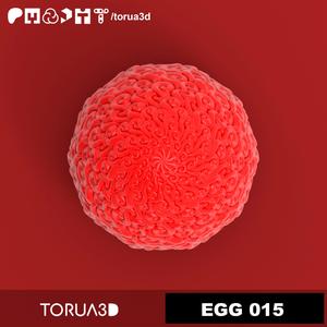 Dragon egg 015 – Print in place – No supports – STL