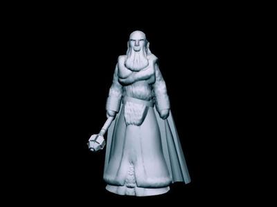 Kharek, Wrathful Priest (32mm scale)