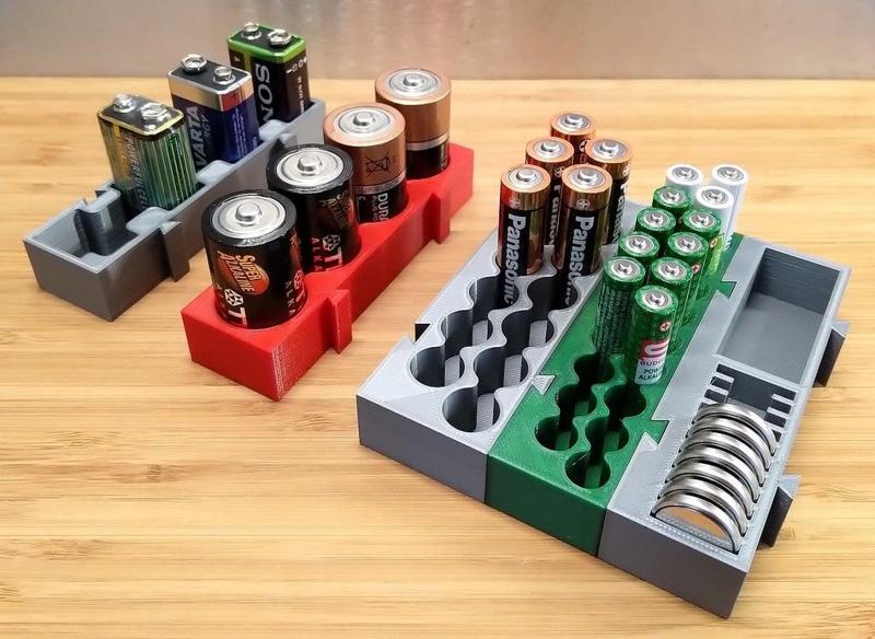 Battery Organizer Puzzle – Expandable