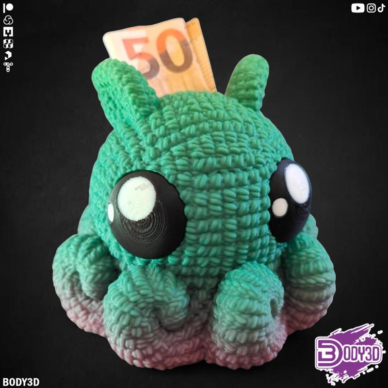 Dumbo Octopus Piggy Bank ( Supportless )