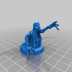 Ectomorph Monster Figure – The Wretched Soul (sample)