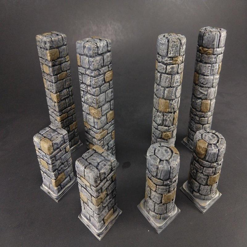 OpenForge 2.0 Dungeon Stone Full Pillars