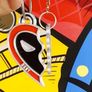 Deadpool Wolverine Best Friends Necklace/Keychain
