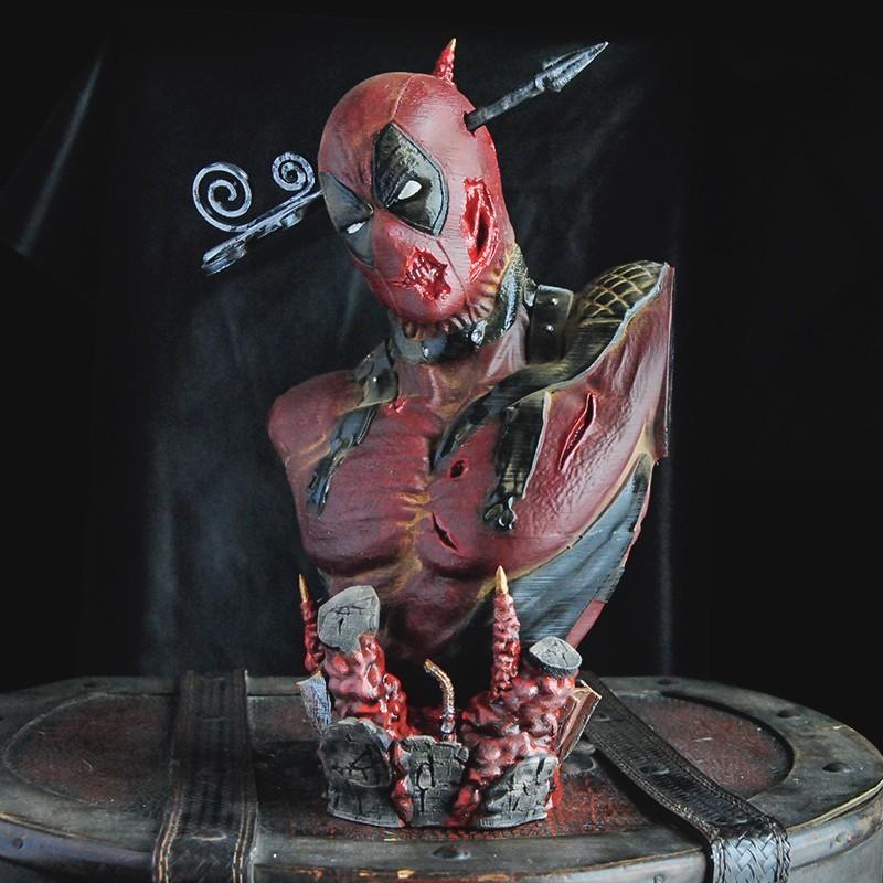 Deadpool Bust – Shattered & Exploded