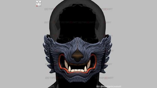 Wolf Face Mask Cosplay  – High Quality Details