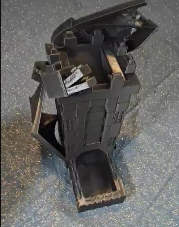 Minecraft Ender Dragon DICE TOWER 3D Printable Model