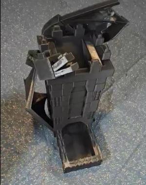 Minecraft Ender Dragon DICE TOWER 3D Printable Model