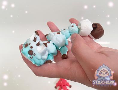 Deer Deerling Fox Fairy Pastel Cat Dog Customizable Articulated/Flexible Gift Toy DND