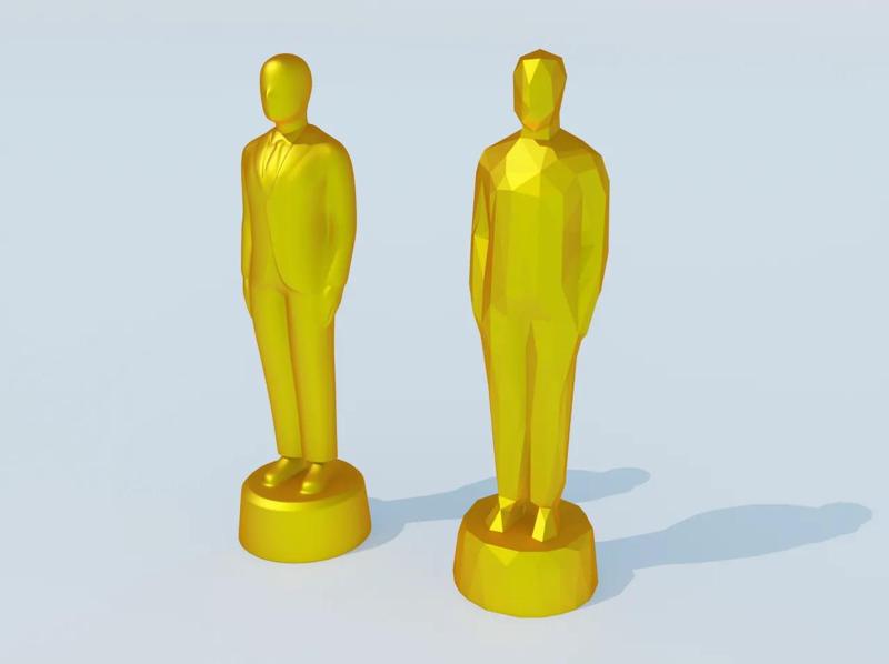 Trophy “Oscar” Statue
