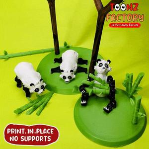 FLEXI PRINT-IN-PLACE CUTE PANDA ARTICULATED